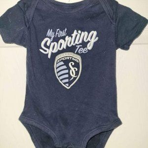 Sporting Kansas City "My First Tee" Bodysuit Size 3/6 months